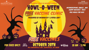 Howl-o-ween Vaccine Clinic 2023